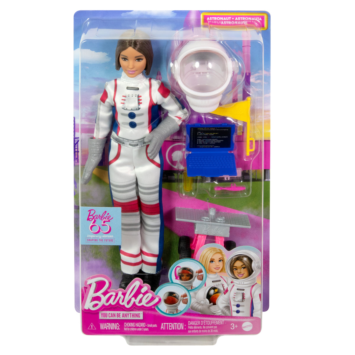 Barbie Astronaute - Métiers 65 ans