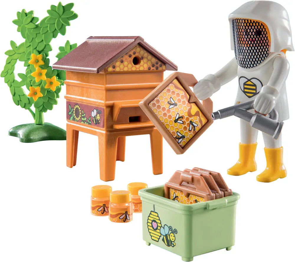 Playmobil 71253 apicultrice figurine et miel